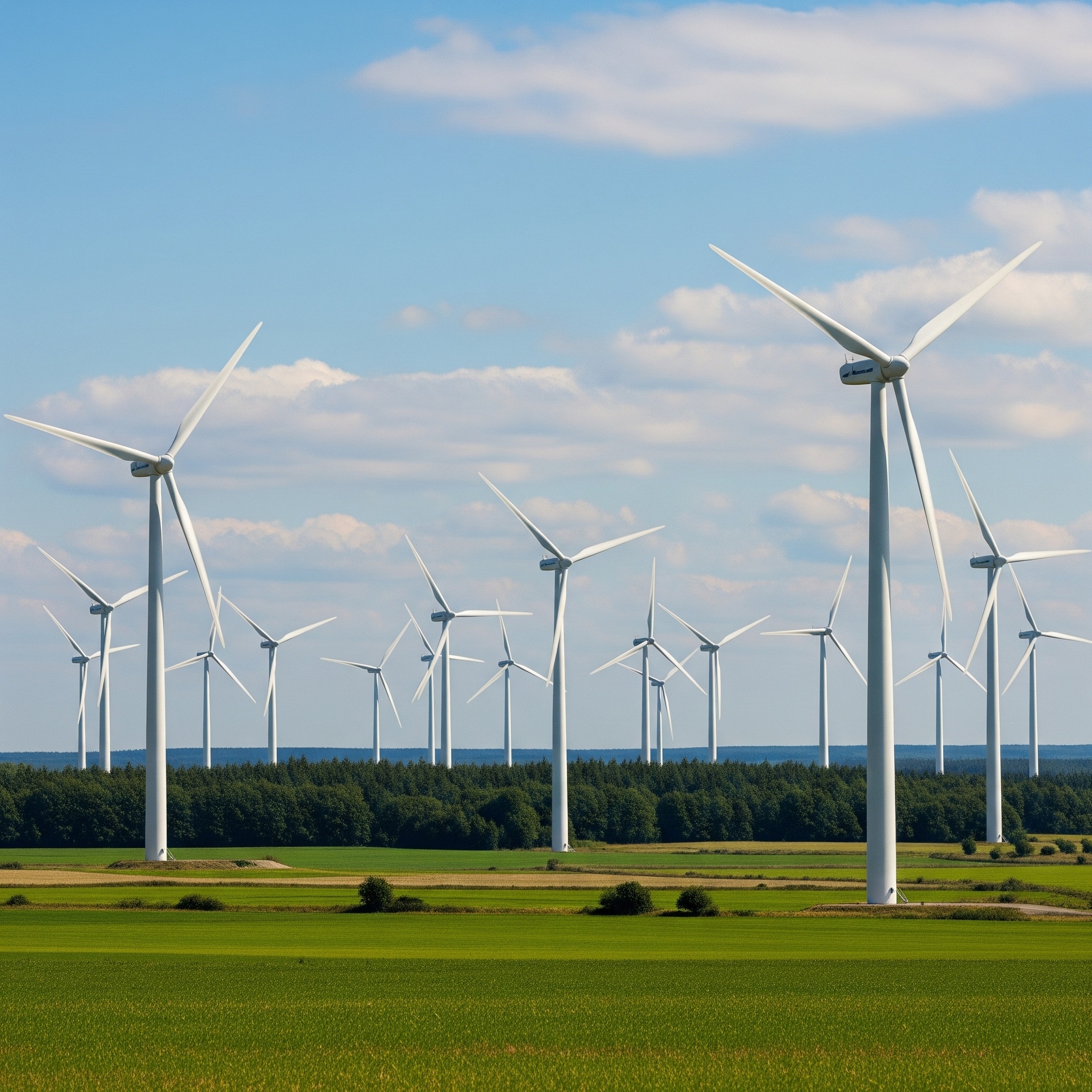 Žalia energija - vėjo jėgainių parkas